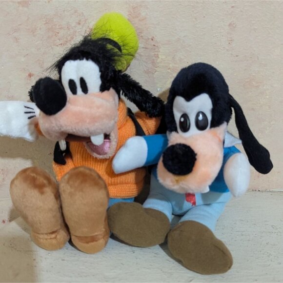 Vintage Disney goofy  lot   plush stuffed animal toy s - Picture 1 of 9